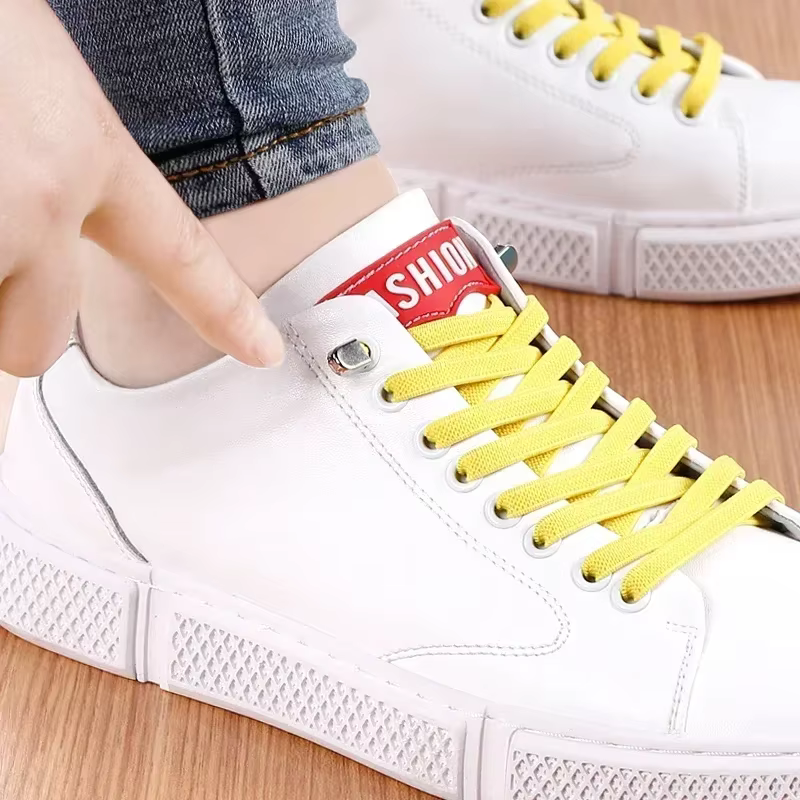 Lacets de Chaussures artificiel astiques pour Enfants et Adultes