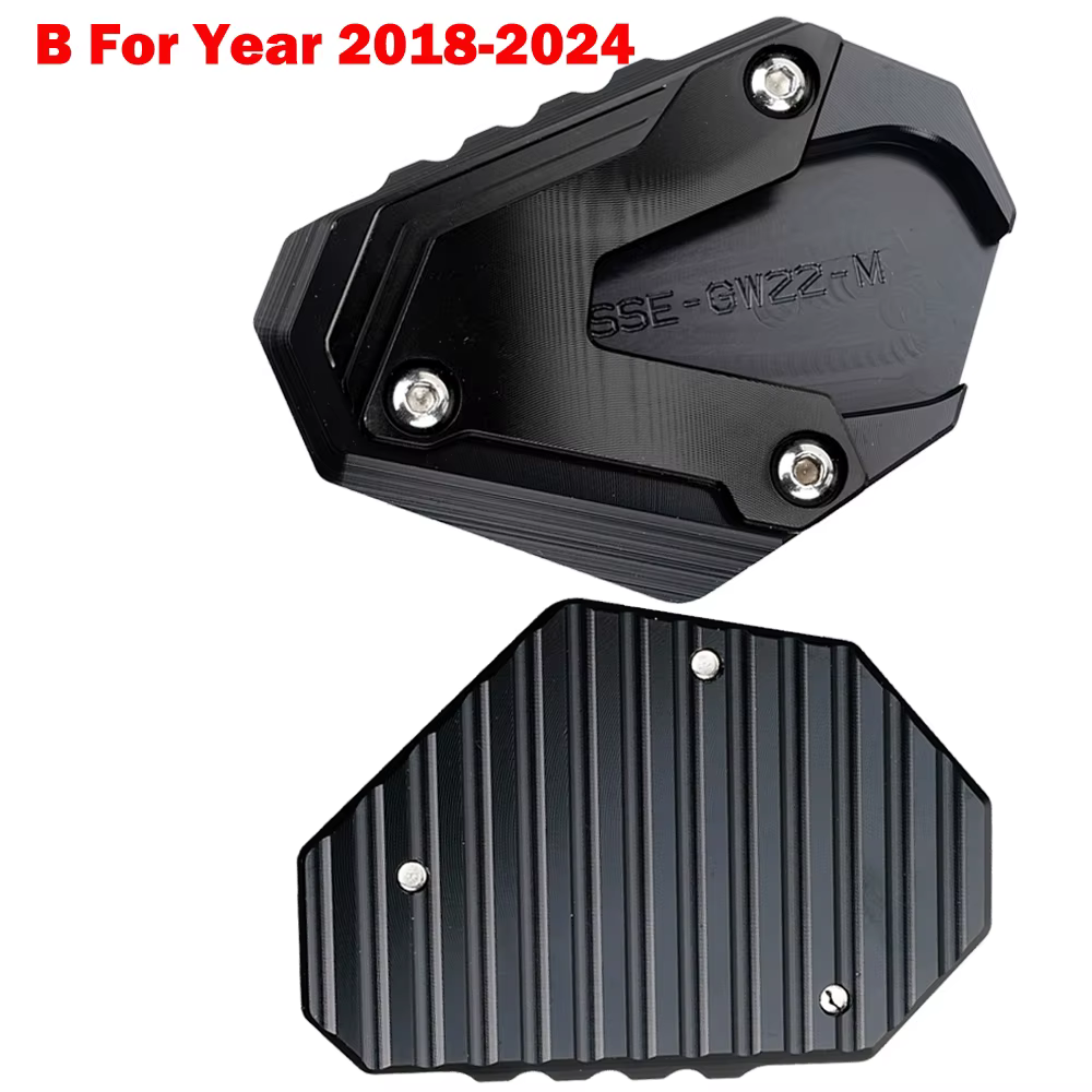 Pour Honda Goldwing 1800 GL1800 F6B 2002-2023 2024 Accessoires Moto Support Latéral Élargisseur de Béquille Extension