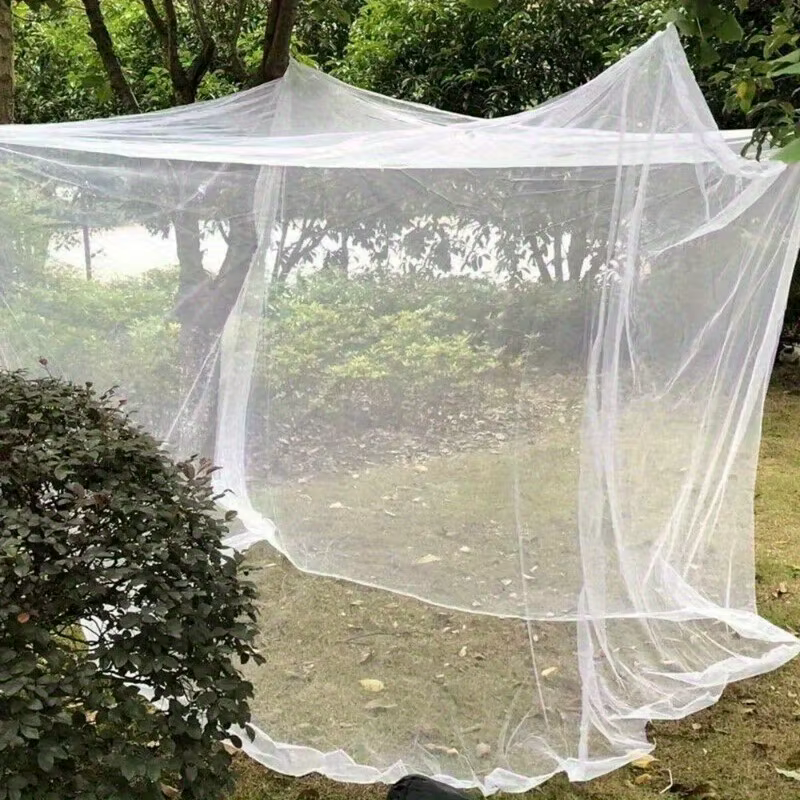 Grande moustiquaire de camping – Installation facile