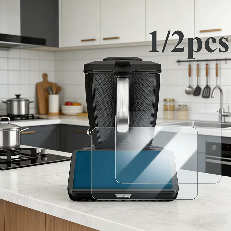 Protecteur d'écran TM7 compatible avec Thermomix TM7, verre trempé, accessoires de cuisine, film protecteur