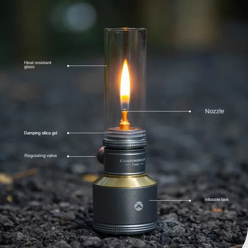 Lampe à gaz de camping CAMPINGMOON T-1D