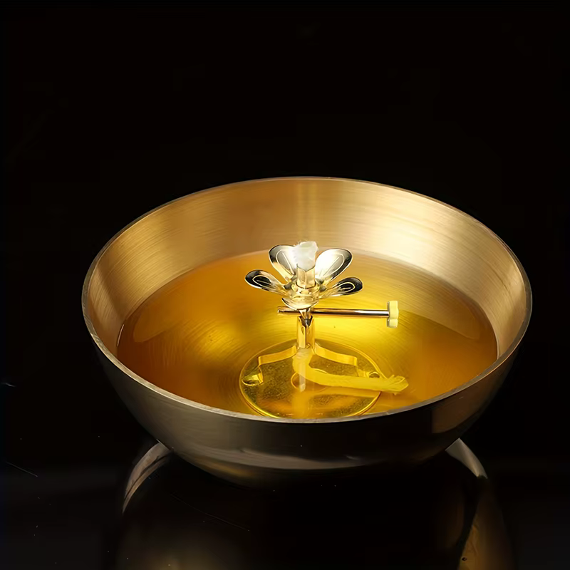 Support de mèche de lampe à huile