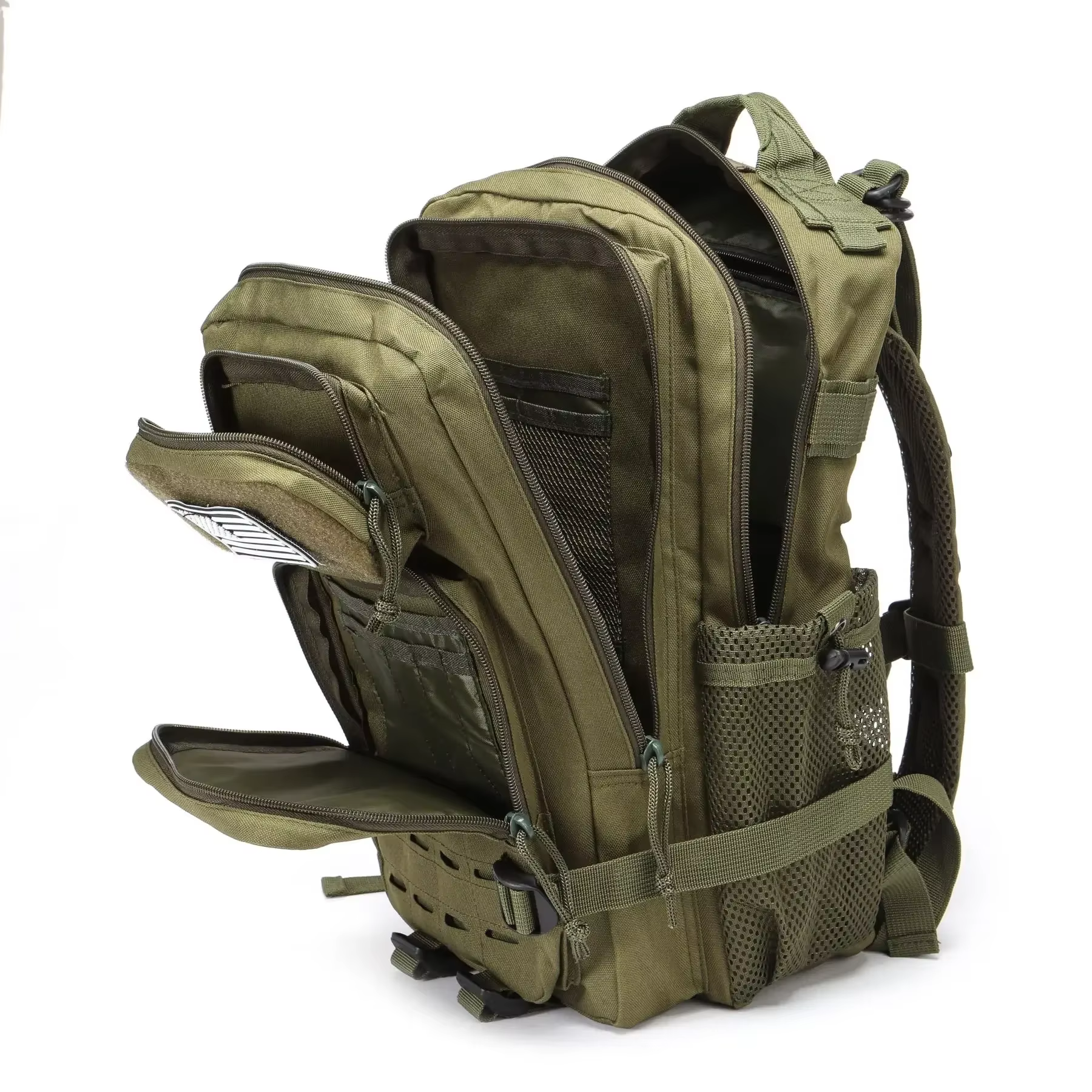 25L/50L étanche avec 2 porte-bouteilles sac à dos salle de sport voyage en plein air randonnée pêche Trekking sacs à dos 13 pouces pochette d'ordinateur