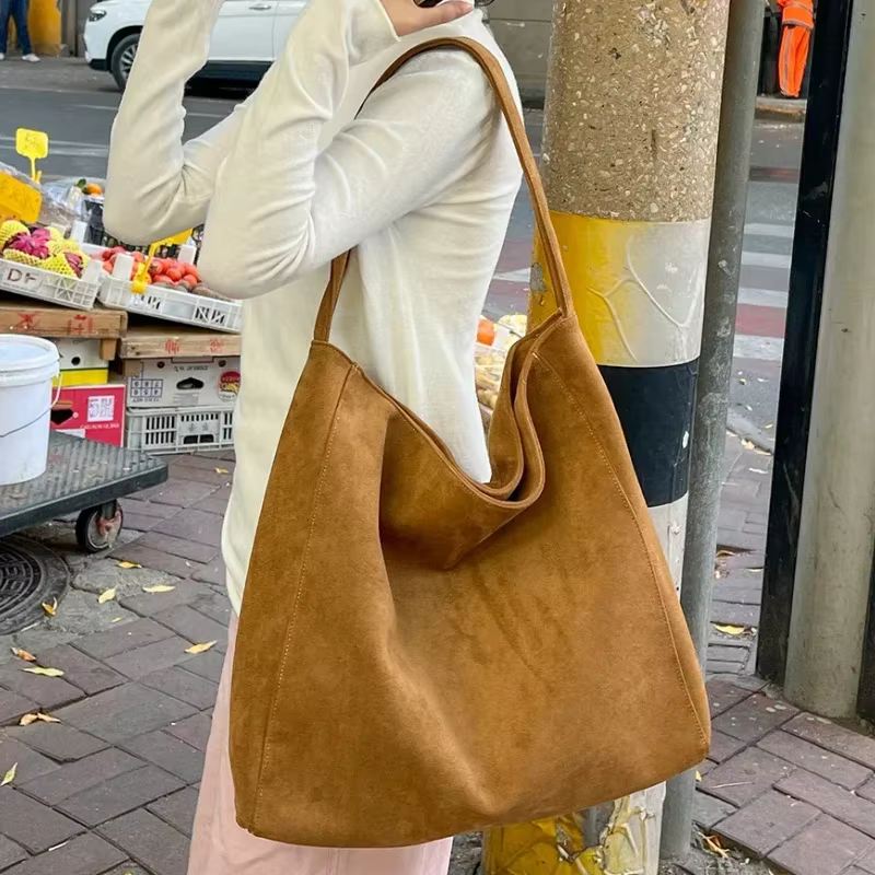 Sac à Main en Tissu Tweed pour Femmes