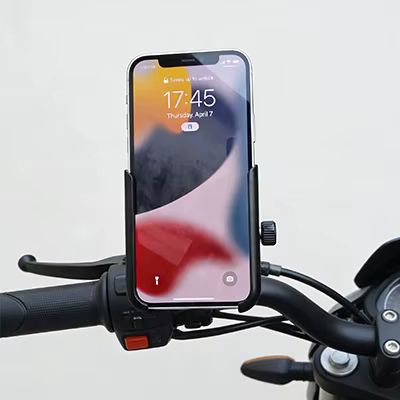 Support de téléphone portable pour guidon de moto
