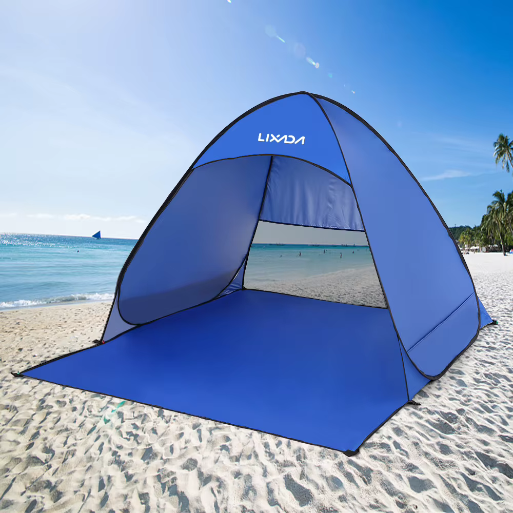 Vexada-Tente de plage à pop-up automatique instantanée légère