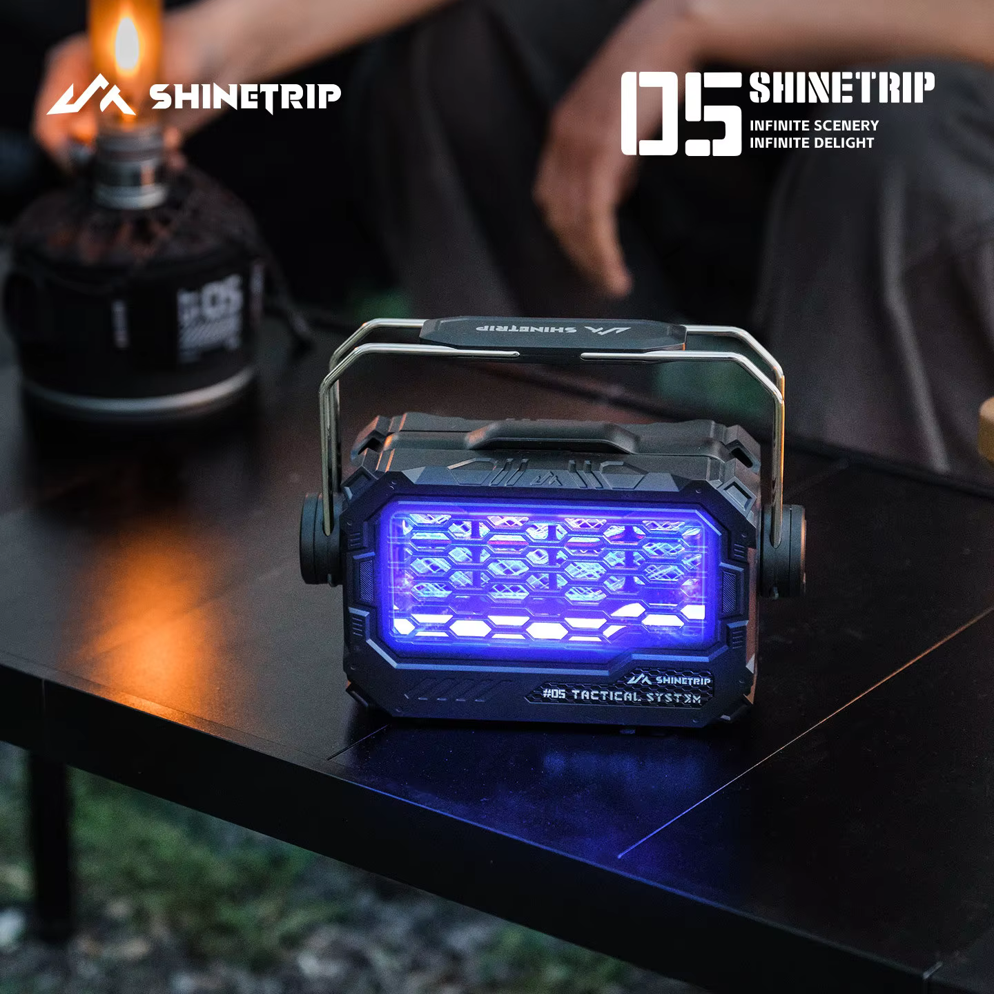 Lampe anti-moustiques ShineTrip pour l'extérieur