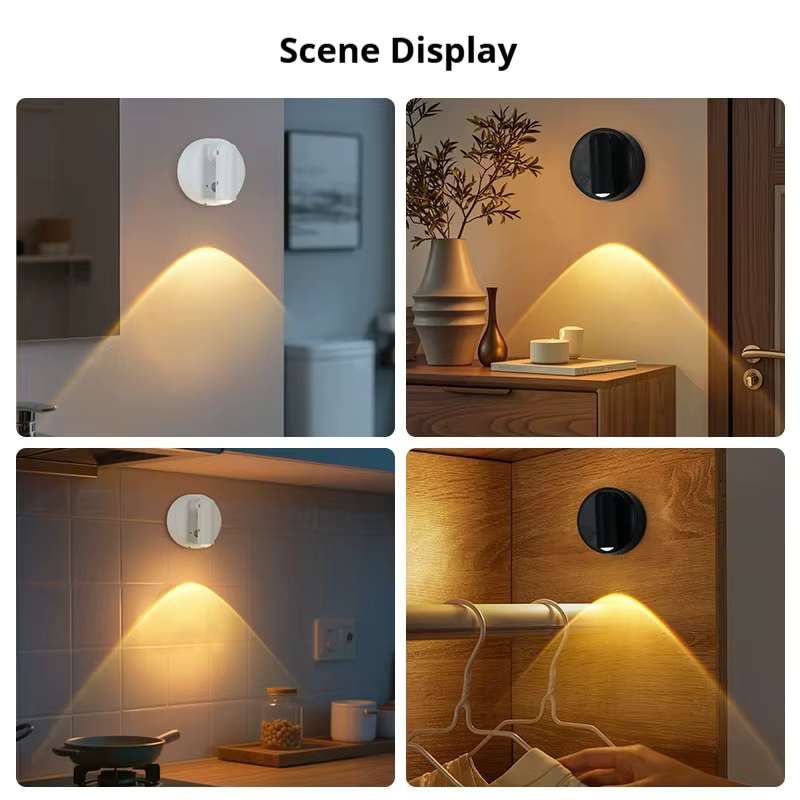 Lampe murale LED de chevet tactile sans fil pour intérieur, projecteurs à chargement USB, appliques murales LED magnétiques sans fil