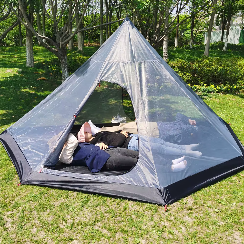 Tente de randonnée ultralégère en maille pour l'extérieur