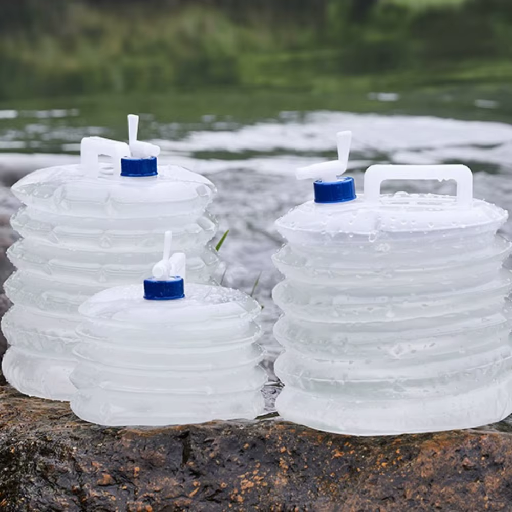 Seau pliable portable d'extérieur 3L