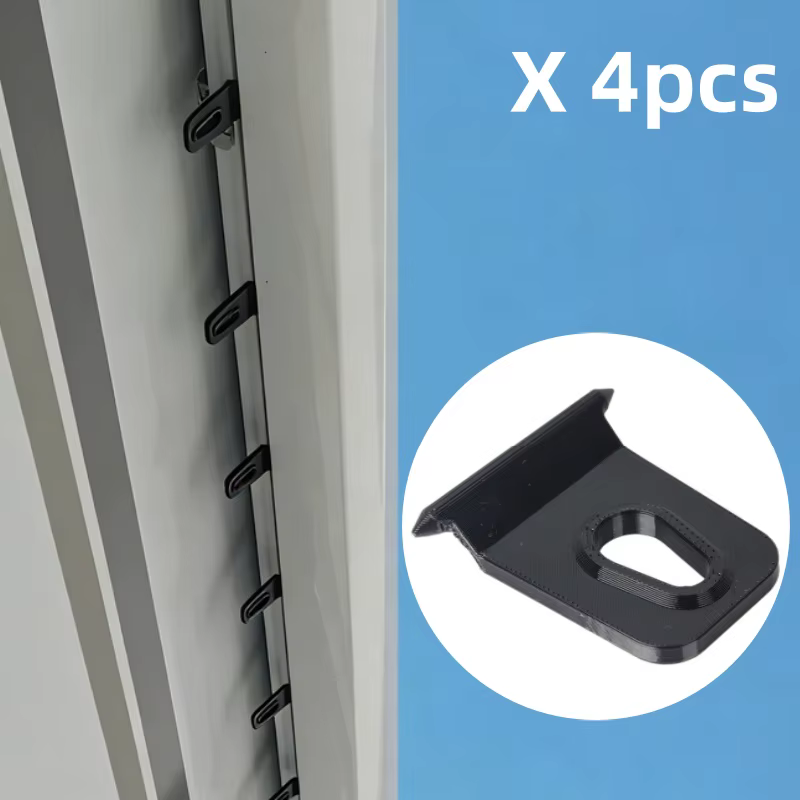 Crochets de fixation pour auvent extérieur, 4 pièces, pour Thule Omnistor RV Camper, clips de suspension pour pare-soleil, accessoires pour tente de camping