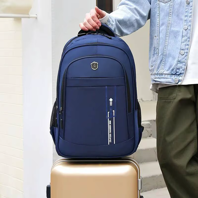 Sacs à dos multi-compartiments pour hommes, Double épaule, décontracté, pour ordinateur portable, randonnée en plein air, en tissu Oxford