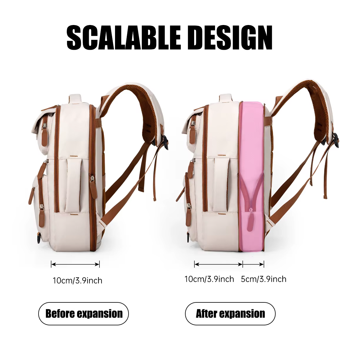Sac à dos multifonctionnel de voyage de grande capacité