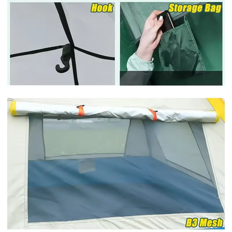 Tente de camping entièrement automatique