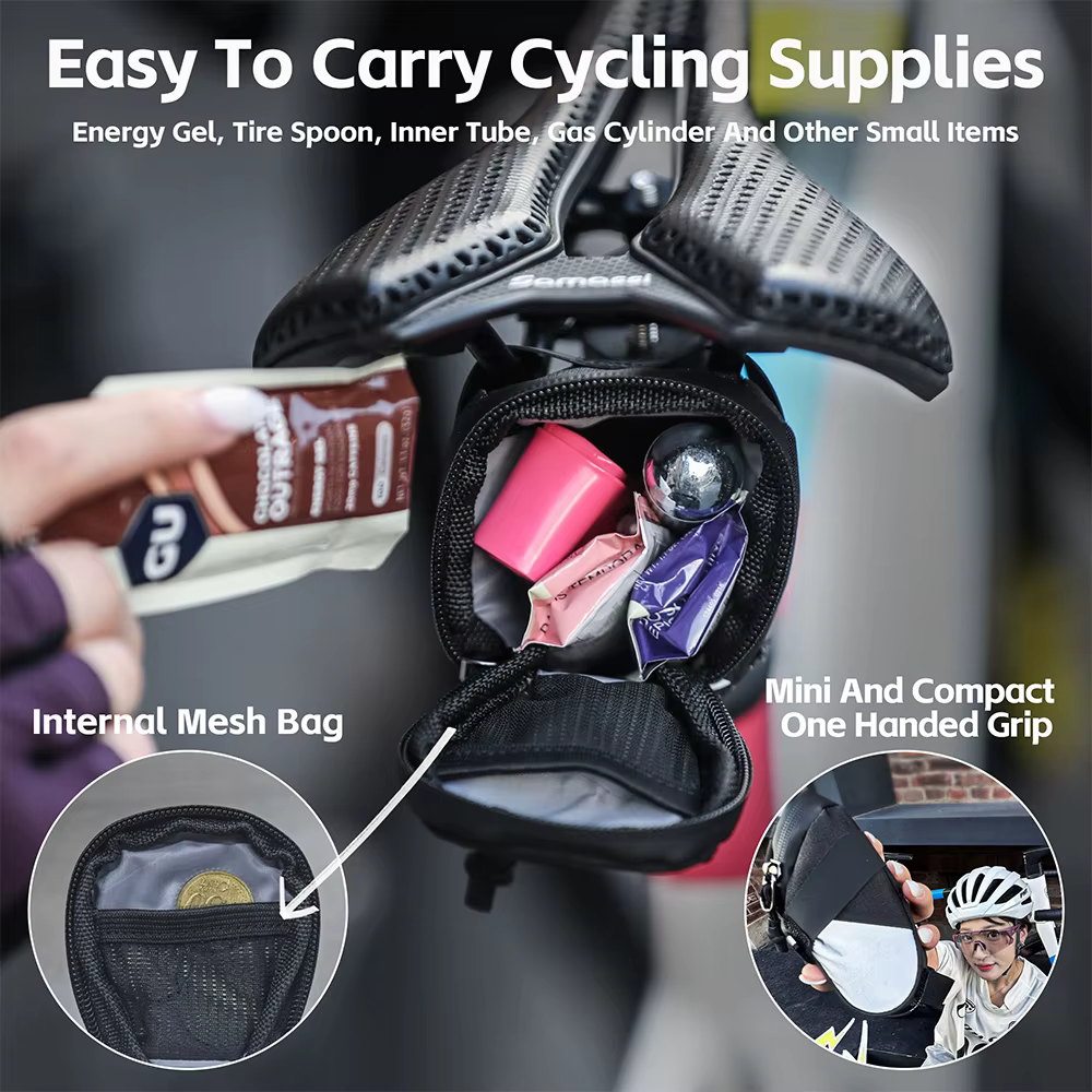 Rhinowalk sac de vélo mini sac de selle de vélo