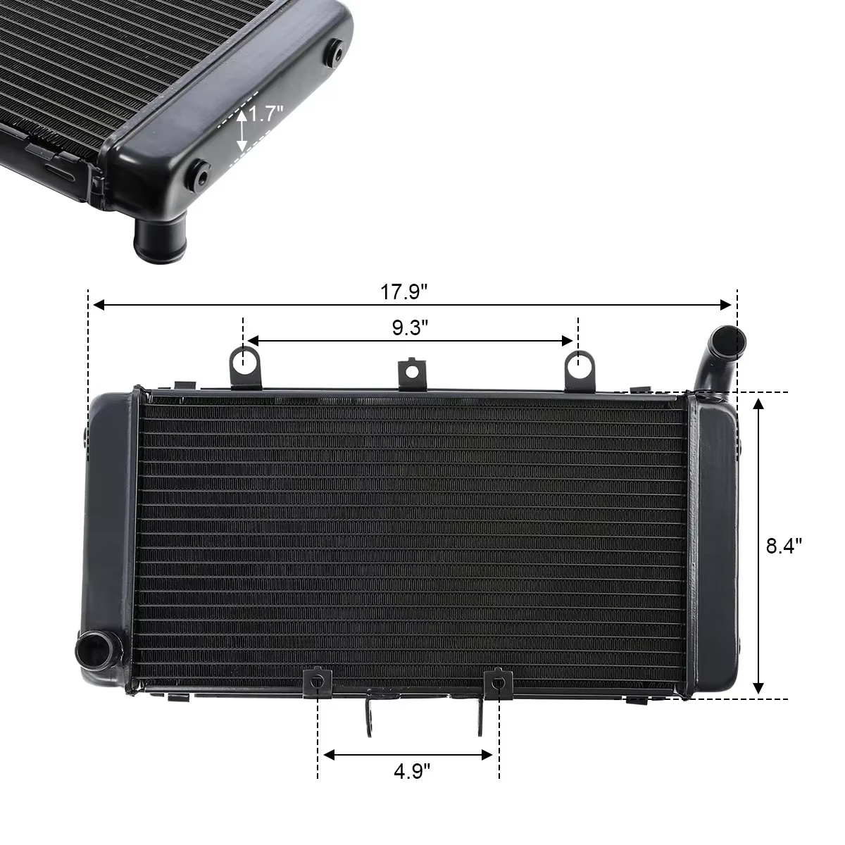 Refroidisseur de radiateur pour Honda CB1300 CB 1300 2003 – 2008, accessoire d'accessoires de moto