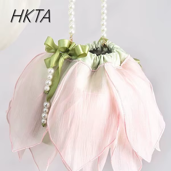 Vintage Lolita Original doux Kawaii Lotus Design sac printemps été nouveaux sacs Hanfu accessoires antiques bandoulière sac à main femmes