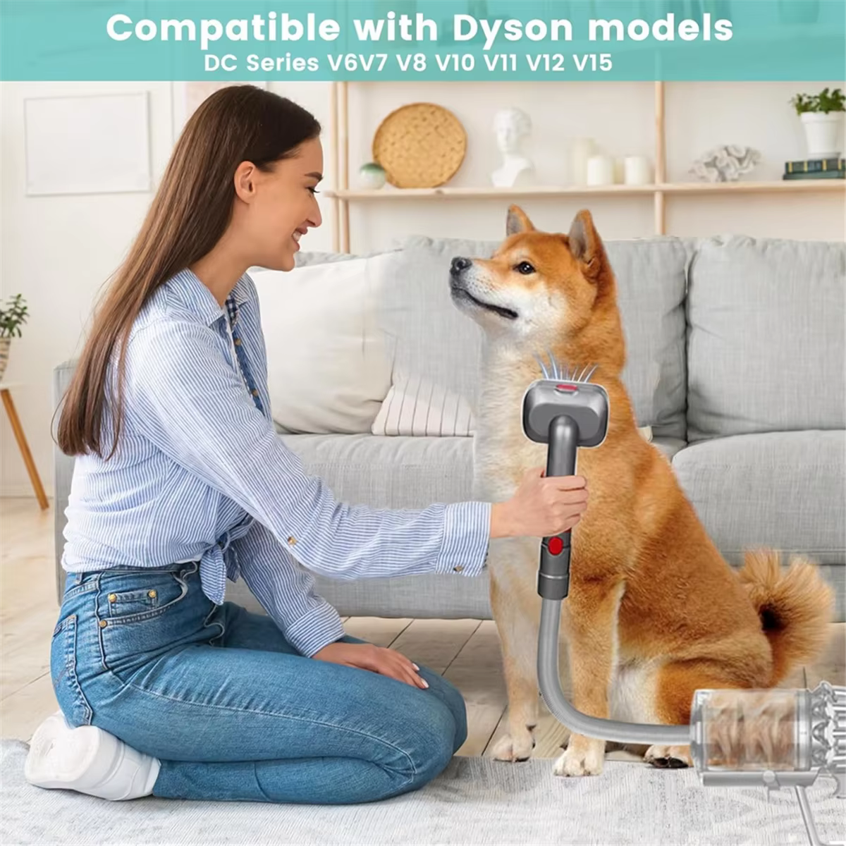 Kit de toilettage pour chien de compagnie