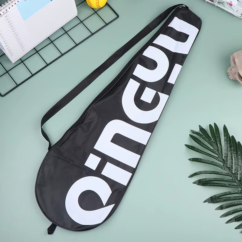 Nouveau sac de transport pour raquettes de badminton, pochette pour raquettes, sac de sport portable à grande capacité, housse de protection pour équipements sportifs, à porter à l'épaule.