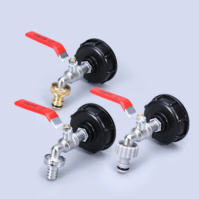 Adaptateur de Réservoir d'eau IBC Connecteur à Filetage 1/2"