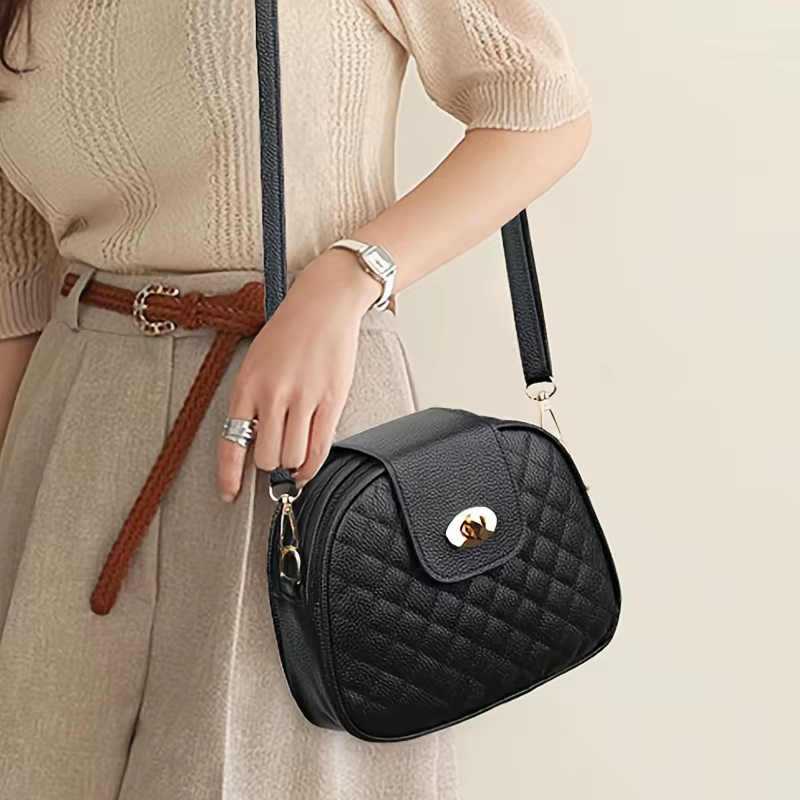 Petit sac à bandoulière matelassé