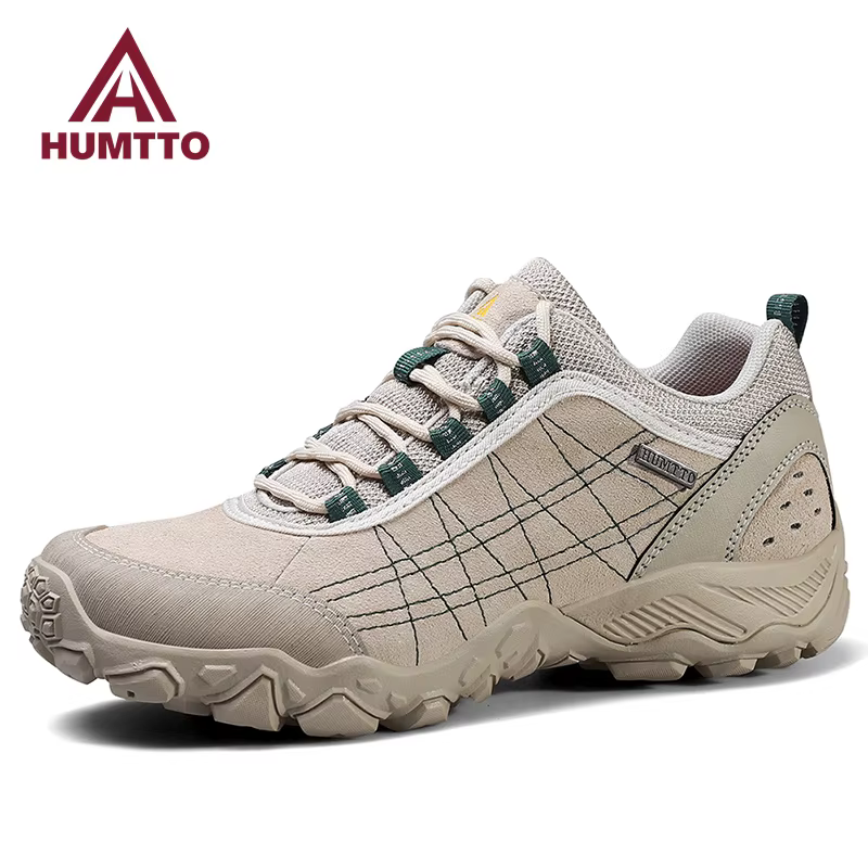 HUMTTO – chaussures de randonnée imperméables en cuir pour femmes, baskets de luxe stylées et décontractées, pour l'hiver