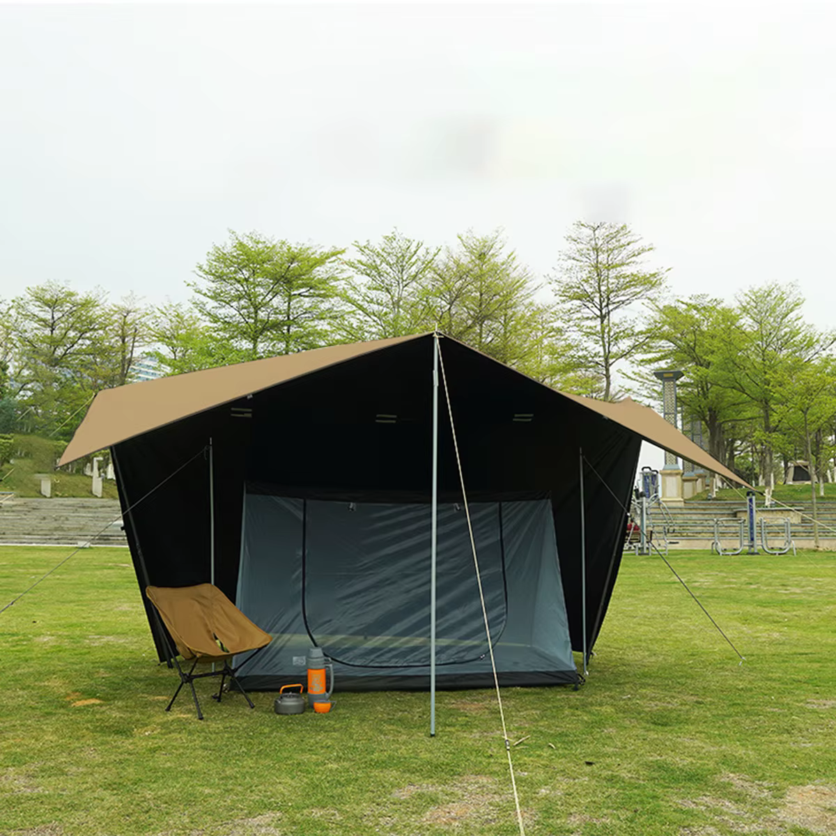 Bâche de tente de Camping 4x4m