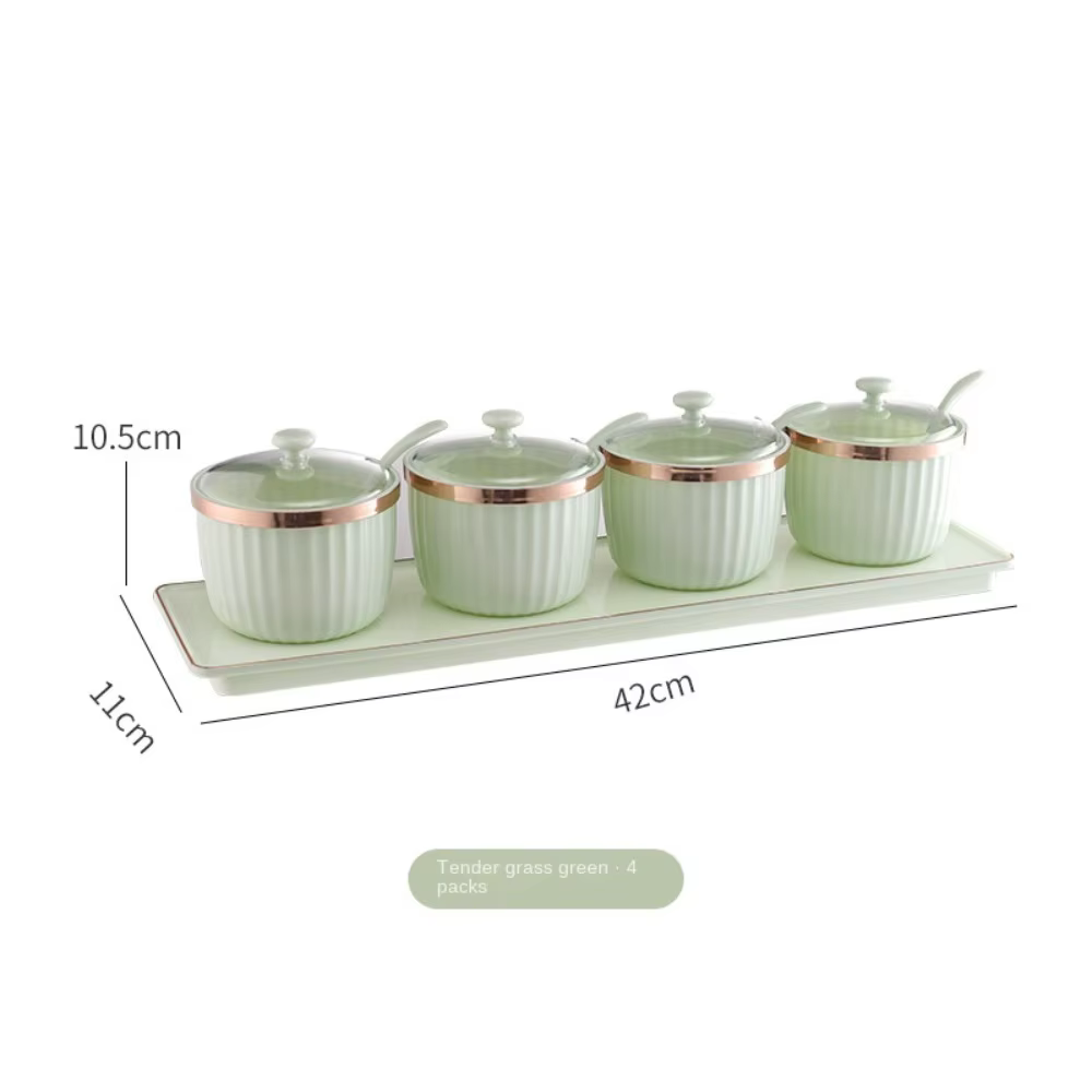 Bouteille de Sel et de Sésame avec Couvercle
