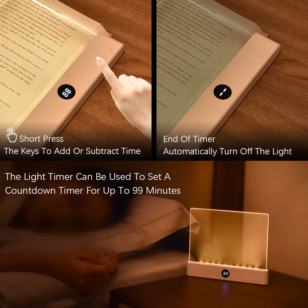 Lampe de livre LED et veilleuse 2 en 1