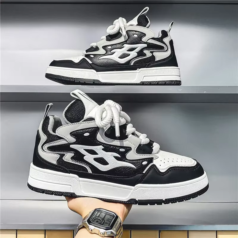2025 nouvelles chaussures pour hommes tendance pain chaussures hommes vulcaniser chaussures décontracté sport conseil chaussures