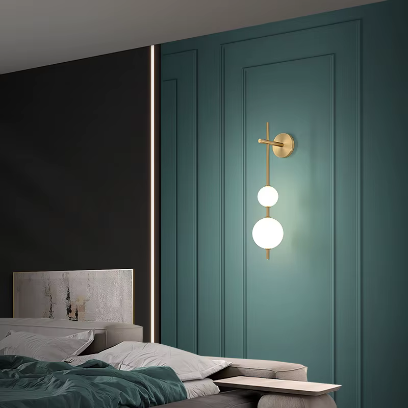 Lampe murale créative en forme de tomates sur bâtonnets pour porche, allée, éclairage d'ambiance, salon