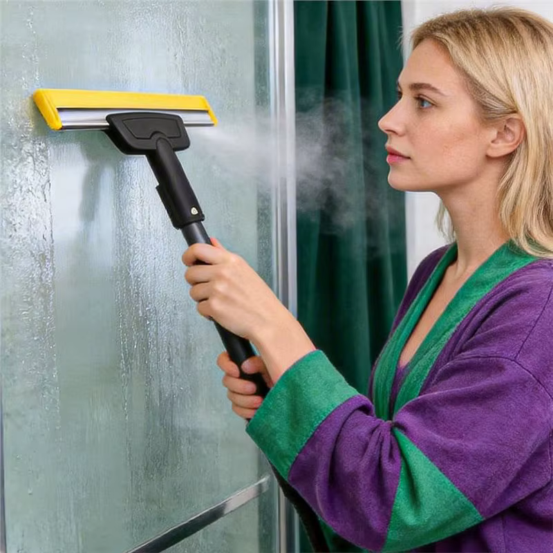 【SIMPLE】Accessoire de fixation pour fenêtre Easyfix avec embout pour fenêtre et ensemble de chiffons en microfibre pour K? Rcher