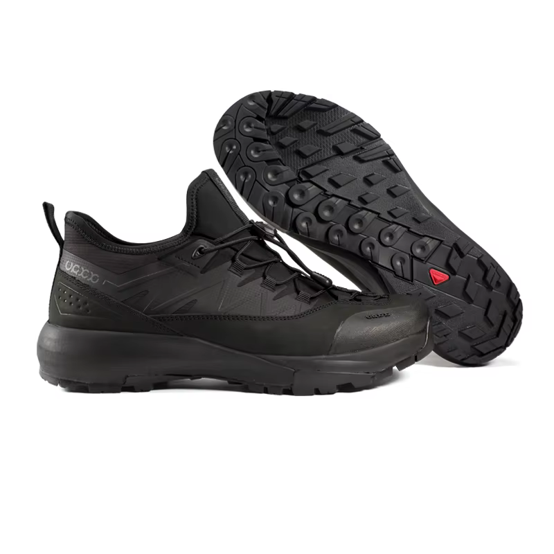 Chaussures de randonnée en cuir véritable pour hommes, baskets antidérapantes à bande élastique, confortables, pour voyage en plein air, course à pied
