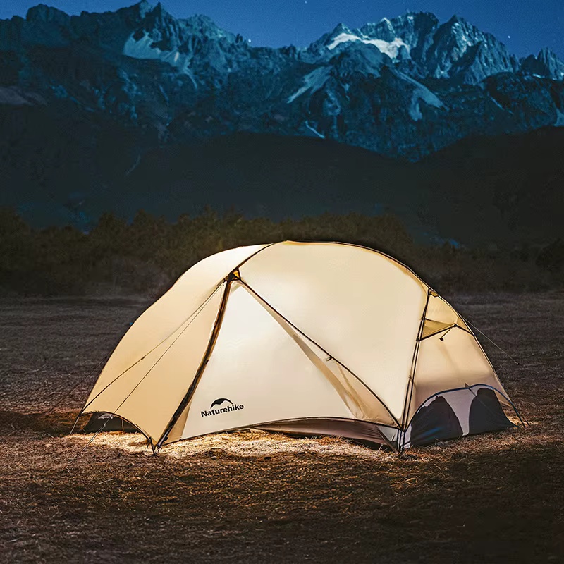 Natureifa-Tente de camping ultralégère Mongar UL, tente de randonnée en nylon 15D, double couche, imperméable, équipement de camping-car breton imperméable à la pluie