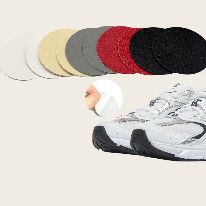 Patch avant auto-adhésif en maille pour chaussures de sport, 6 pièces, Patch de réparation de trous étanche, patchs de réparation de chaussures pour hommes, patchs de talon pour chaussures