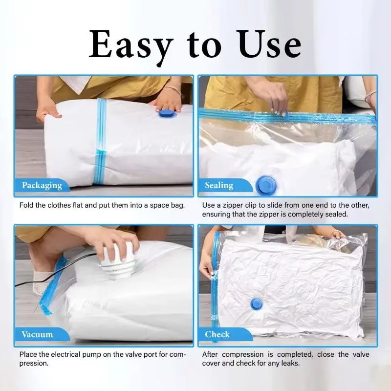 Sac sous vide pour vêtements