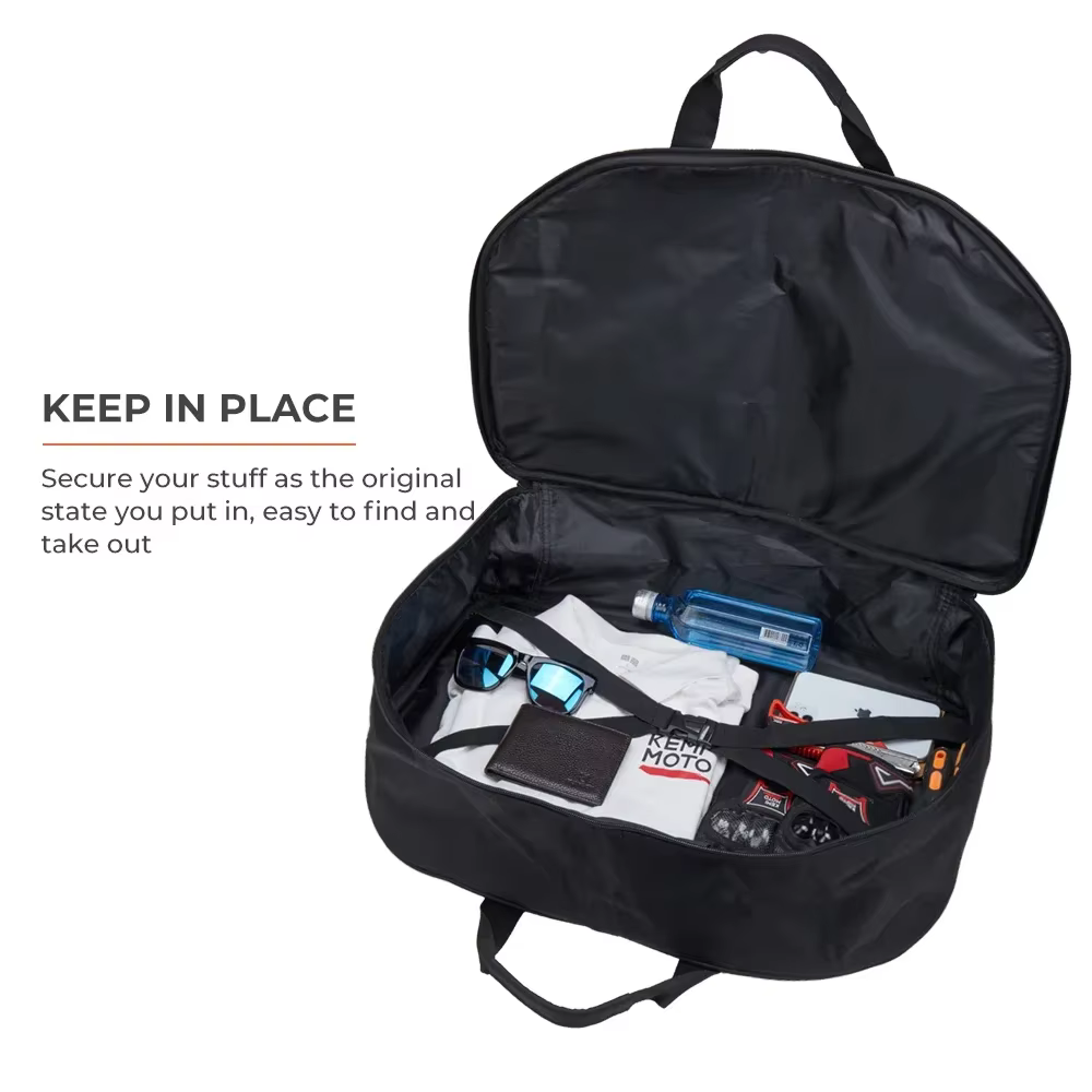 KEMITOUR Tour Pack organisateur voyage-Paks sac à bagages à doublure souple pour Street Glide Electra