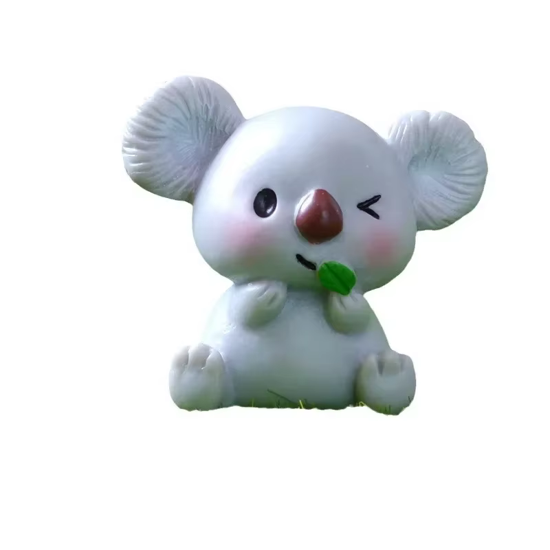 Figurines de Koala de dessin animé mignon
