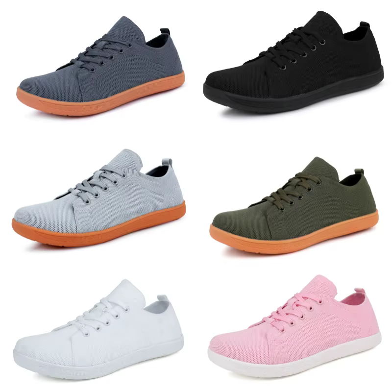 Chaussures pieds nus à bout large pour hommes et femmes