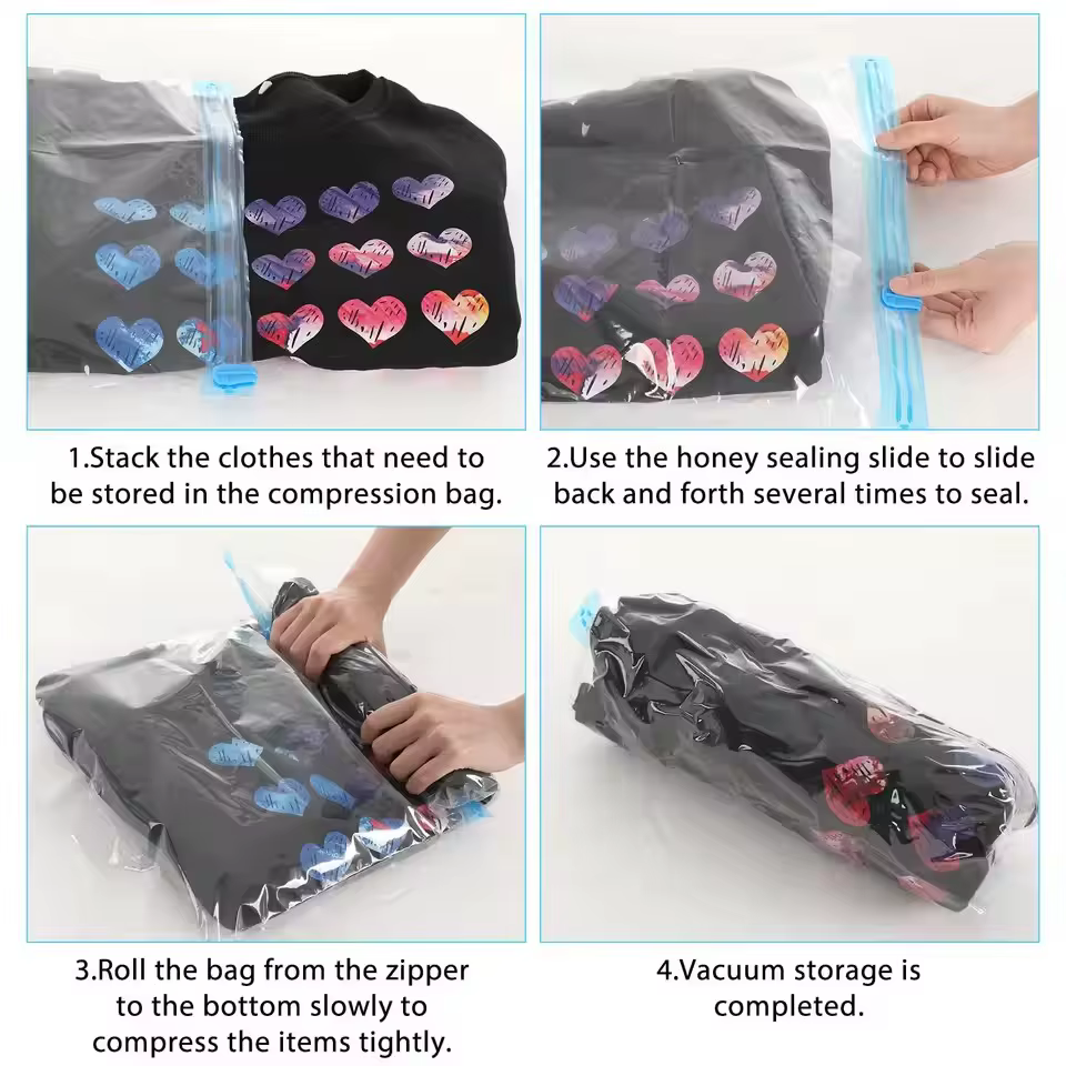 Sacs de Compression essentiels de voyage