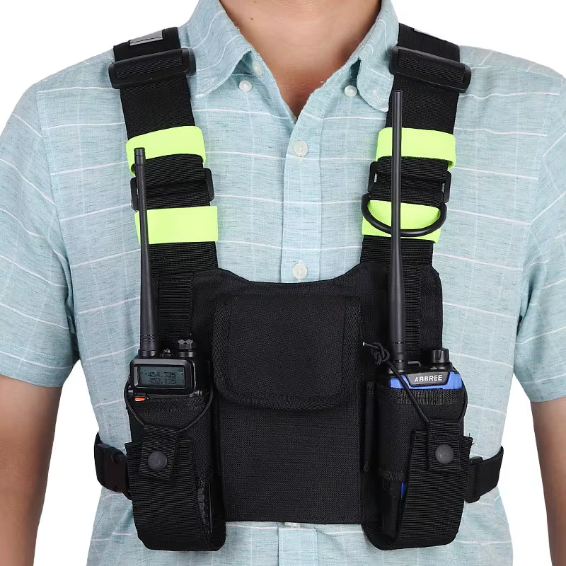 Sac de poitrine tactique pour radioamateur