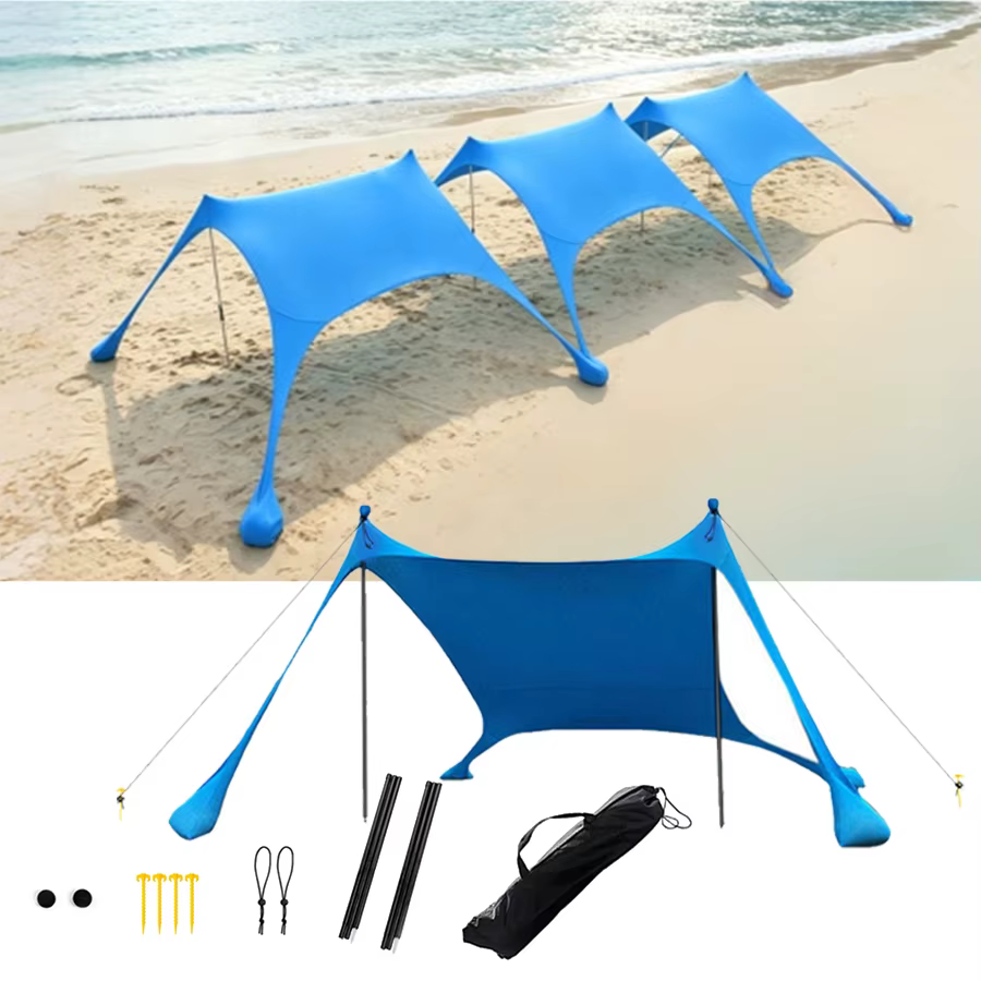 Tente de camping extérieure coupe-vent
