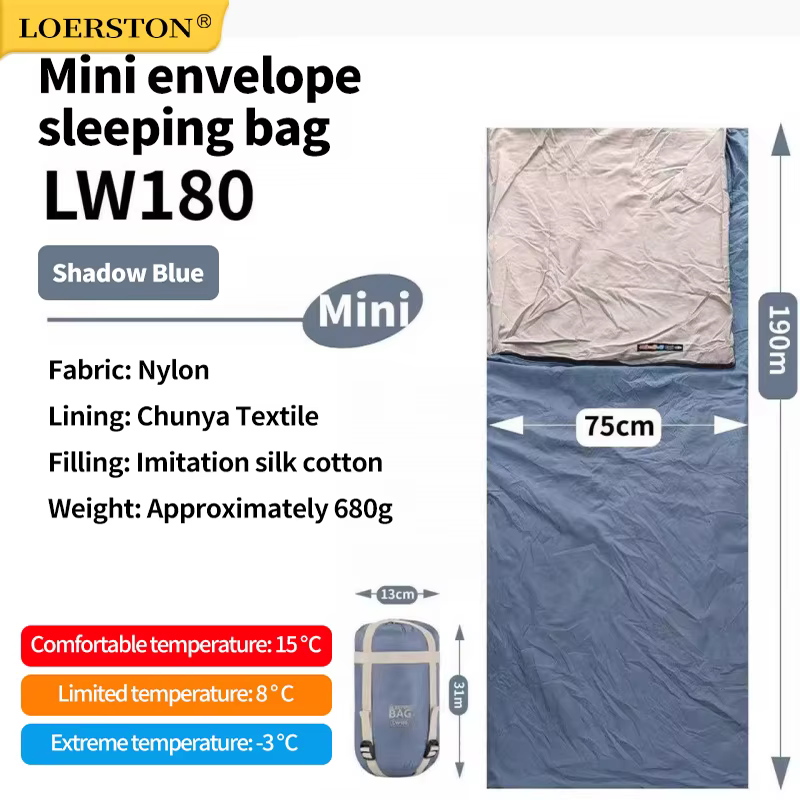Sac de couchage compact pour adulte