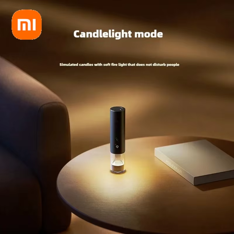 Xiaomi Mijia lampe de poche Portable multifonctionnelle lampe de poche à lumière forte en plein air survie en milieu sauvage Camping lumière d'ambiance