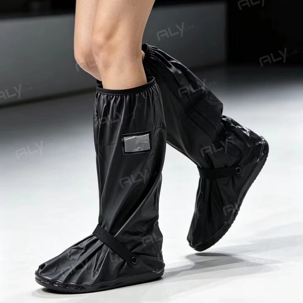 Couvre-bottes de pluie à tige haute