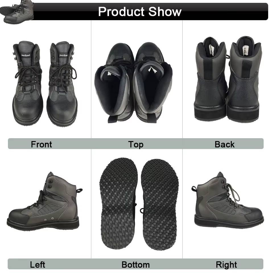 JEERKOOL Chaussures de pêche avec pantalon