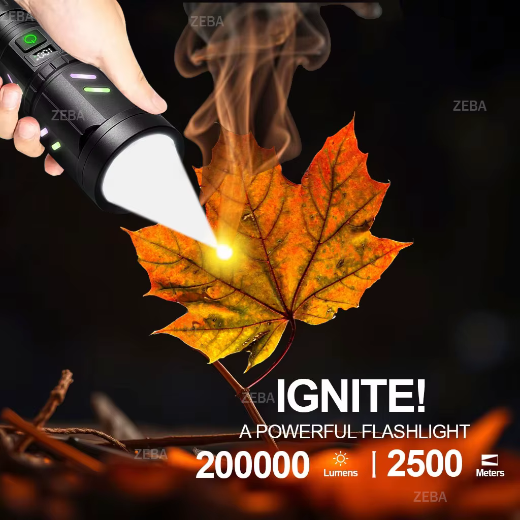 10000000 Lampe de poche tactique Firestarter LM