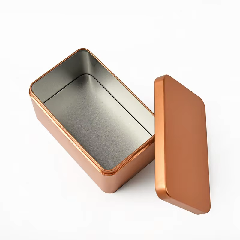 Boîtes de rangement en métal pour accessoires de bijoux