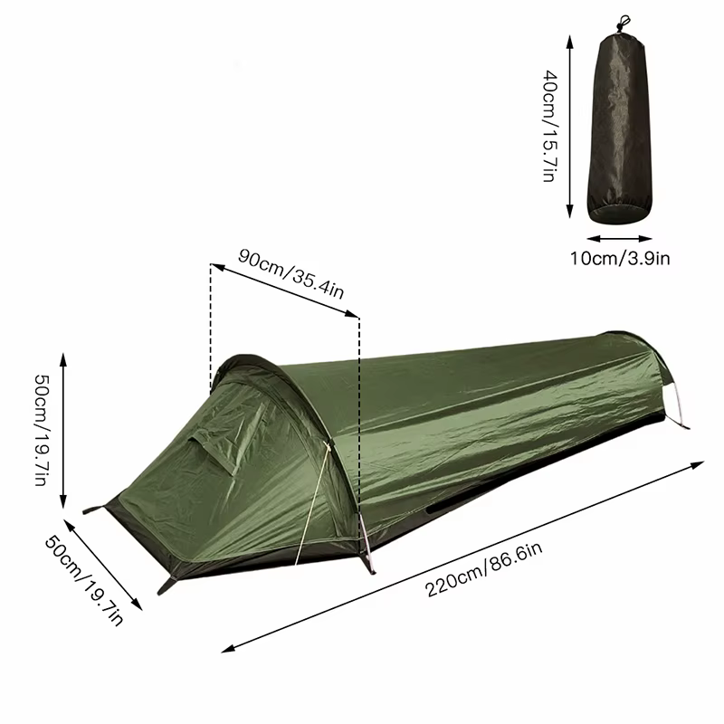 Tente portable ultralégère imperméable pour voyage en voiture